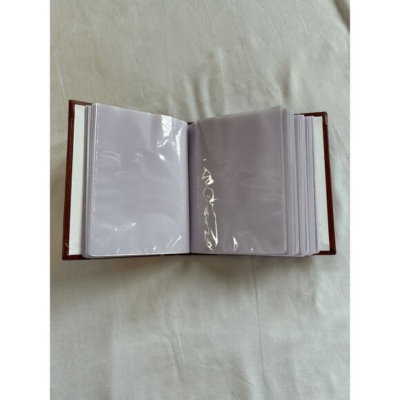 Photo Album Set of Two, Brown & Yellow 4x6 Pictures 100 Pictures Albums - Picture 5 of 7